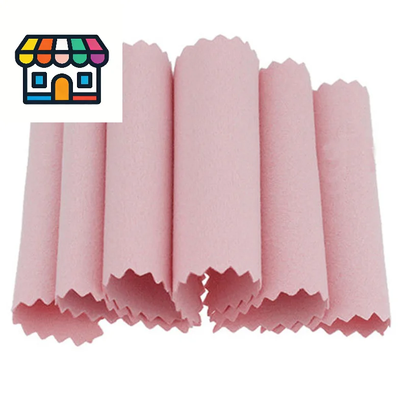 50 pieces of silver polishing cloth cleaner jewelry cleaning cloth anti discoloration tool