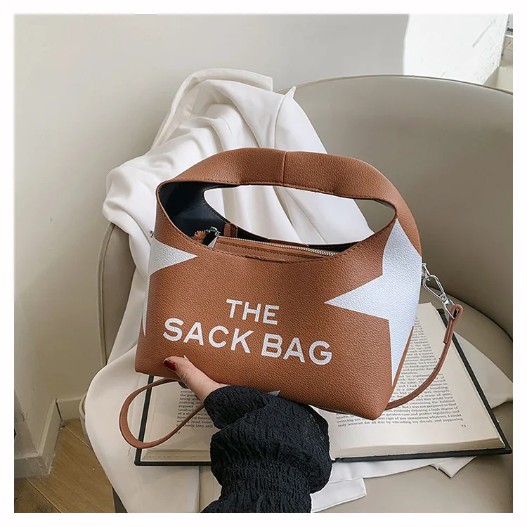 

2025 Trendy Large Tote Bag Fashion Printed Letter Shoulder Bag Casual Crossbody Purse Versatile Canvas Handbag for Women​