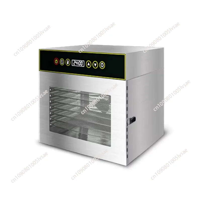 

220V Large Capacity 8-Layer Stainless Steel Dehydrator Machine for Home & Commercial Use – Dries Bananas, Meat, Mushrooms Fast