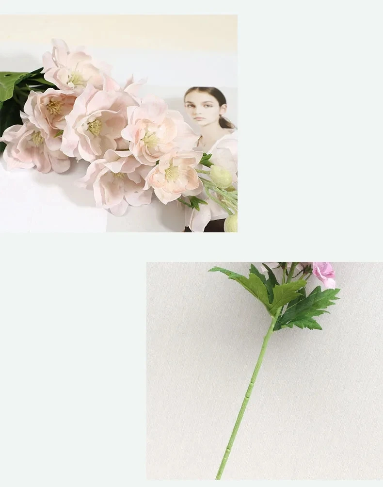 5 Stück feuchtigkeitsspendende, naturgetreue Delphinium-Kunstblumen zur Dekoration für Hochzeiten, Partys, luxuriöse Heimdekoration, künstliche Hyazinthenblumen – Detail 8