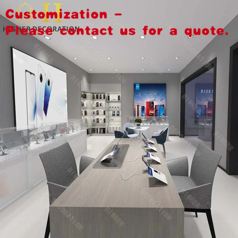 custom.Electronic Displays Showroom Showcase Mobile Phone Shop Interior Design Ideas Computer Repair Store  Display Furniture