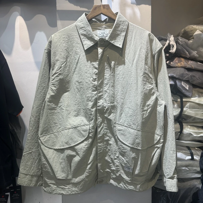 

Ретро Американский Sle Свободный крой Цвет Простая модная рабочая одежда Джет Молодежный повседневный длинный свек Полиэфирное волокно Весна Осень