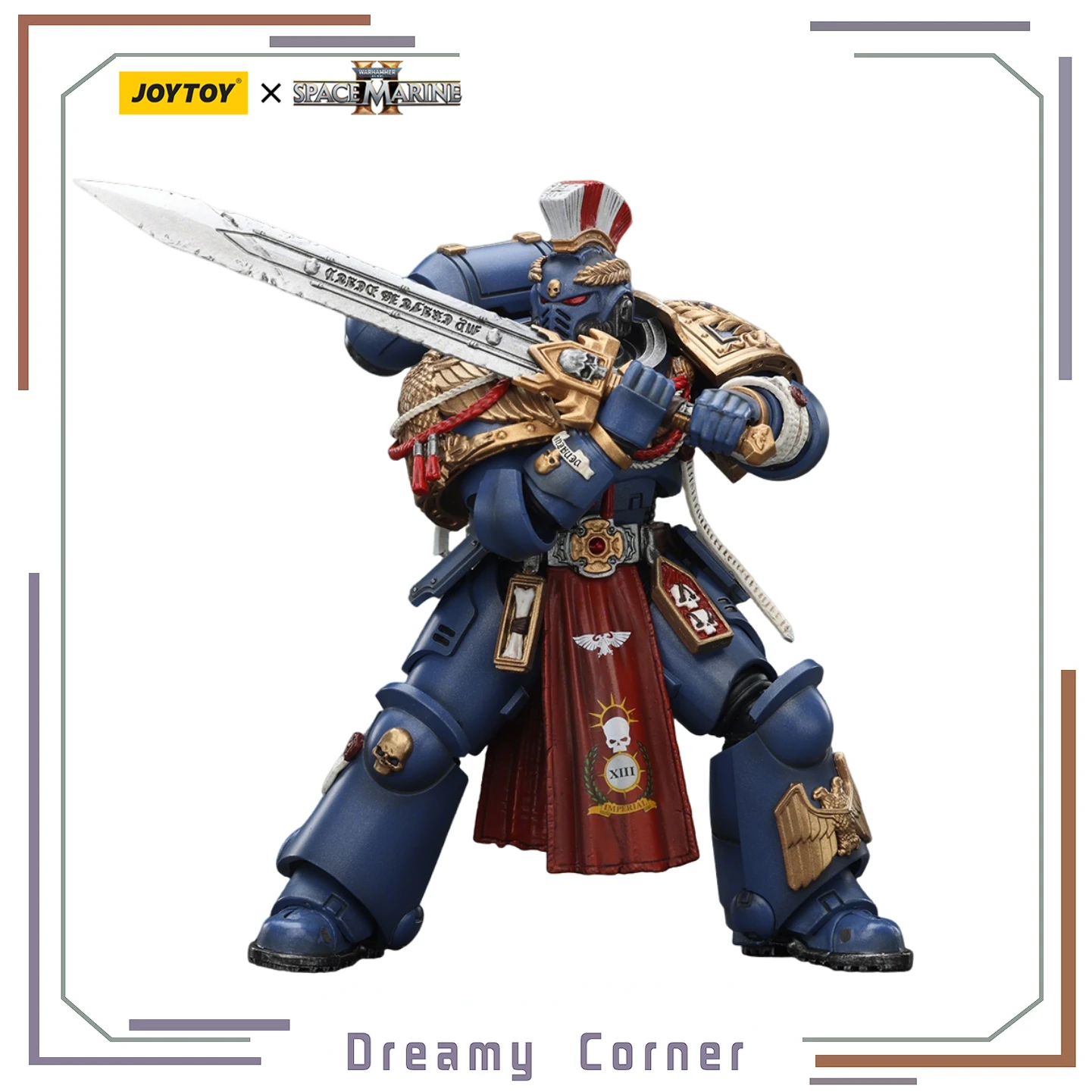 

Предзаказ: Фигурка JOYTOY Warhammer 40K Ultramarines Relic Primus в броне с плазменным пистолетом и боевым клинком, масштаб 1/18