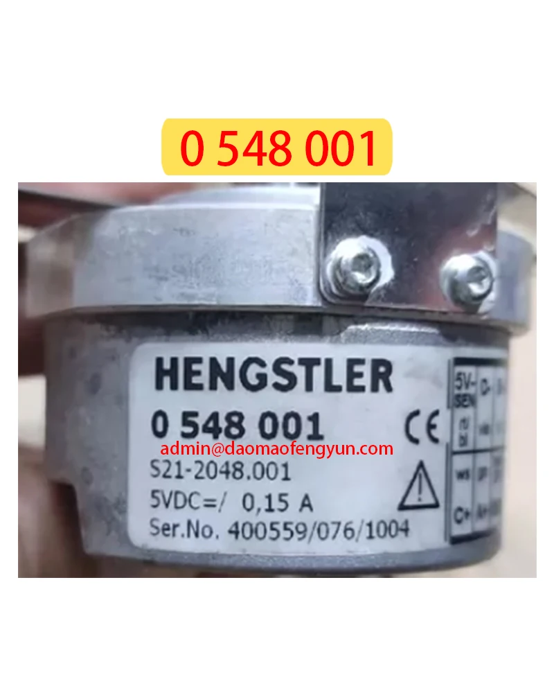 Genuine Original 0 548 001 Second hand Encoders，Fast shipping