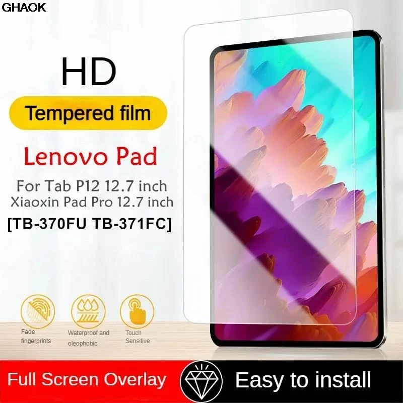 

Для Lenovo Xiaoxin Pad Pro 12,7 планшета HD закаленное стекло пленка TB-370FU TB-371FC защитная пленка для экрана Lenovo Tab P12 12,7 дюйма