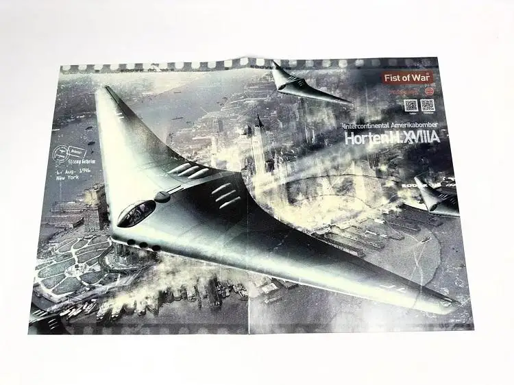 Collect Model UA72218 1/72 Horten H.XVIIIK Lntercontnental Amerikabomber Model