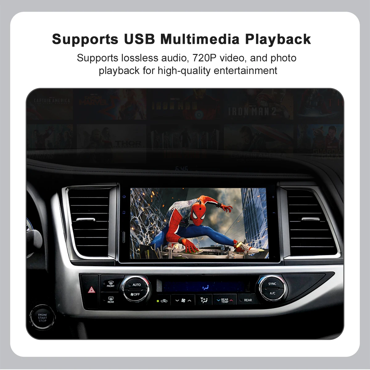 2025 جديد لاسلكي Carplay أندرويد السيارات لتويوتا يارس RAV4 كورولا Aygo تاكوما كامري C-HR تندرا هايلاندر 4 عداء متعدد الوسائط