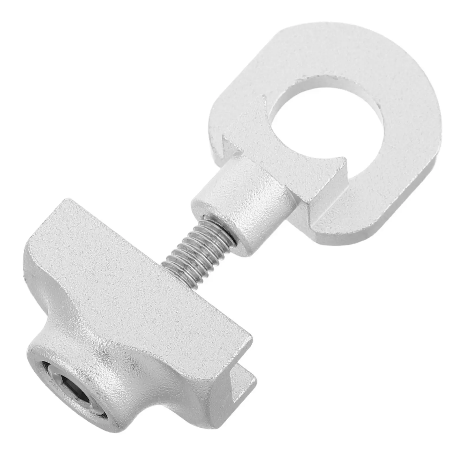 Single Speed Bicycle Chain Adjuster Tensioner Aluminum Alloy Construction Smooth Reliable Performance Wide Compatibility Chain