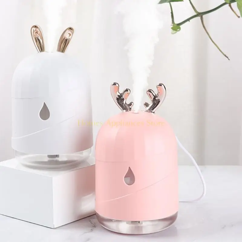 D0AB Портативный мини -увлажнитель 220 мл маленький прохладный увлажнитель тумана для путешествий в спальне