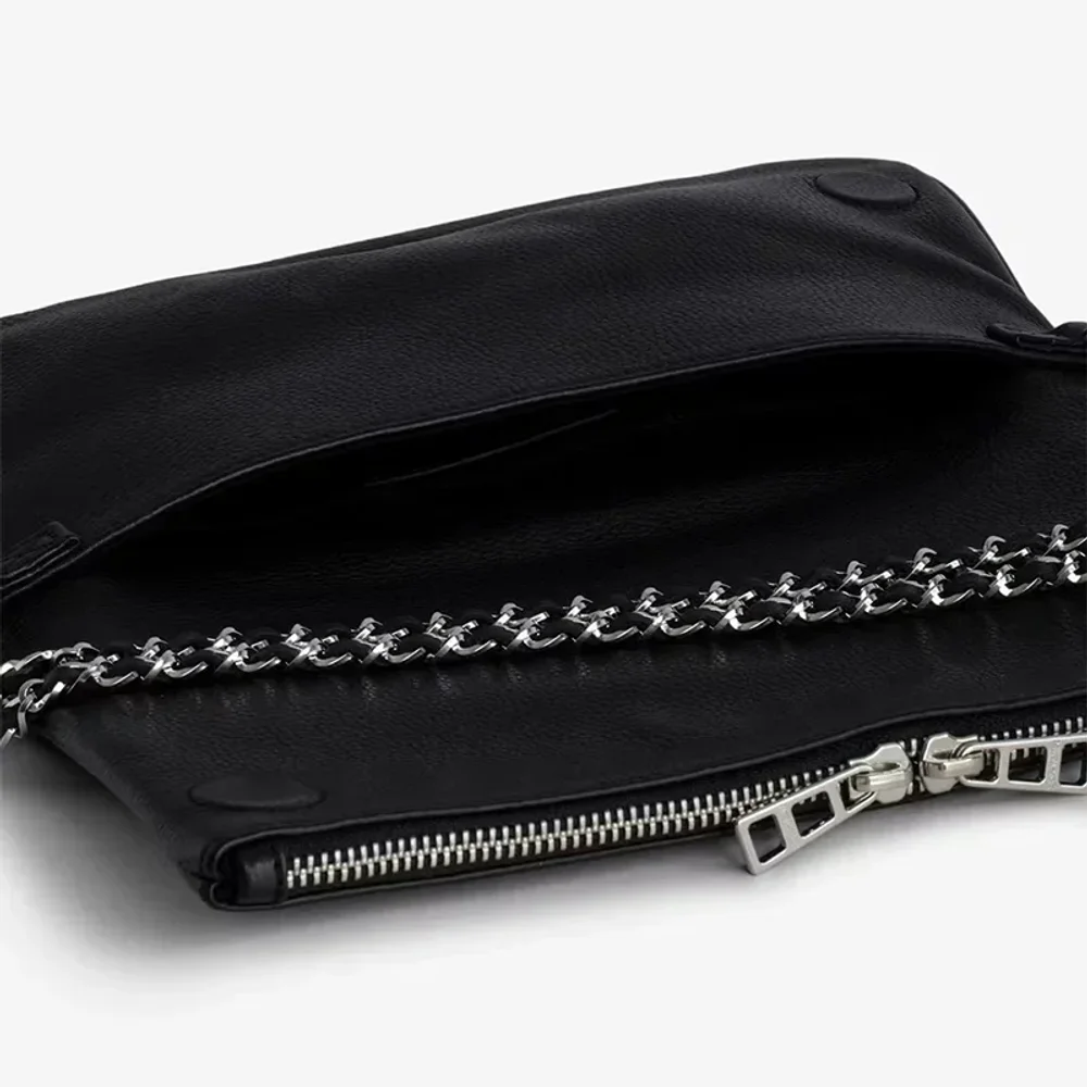 2026 New Fashionable Women Crossbody Bag Black Retro Zadigent Wing Bag Casual Outdoor Ladies Envelope Bag