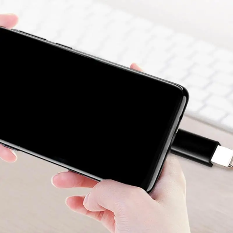 2pcs USB C Masculino para USB OTG Adaptador para transferência dados conectividade versátil