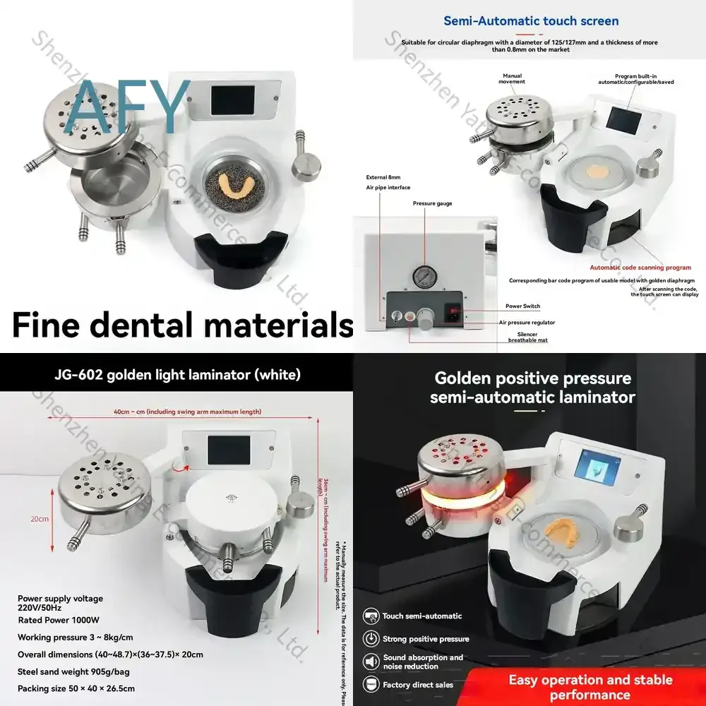Positive Pressure Dental Appliance for Vacuum Forming Machine Orthodontic Retainer Maker Oral Pressure Film Equipment Dental