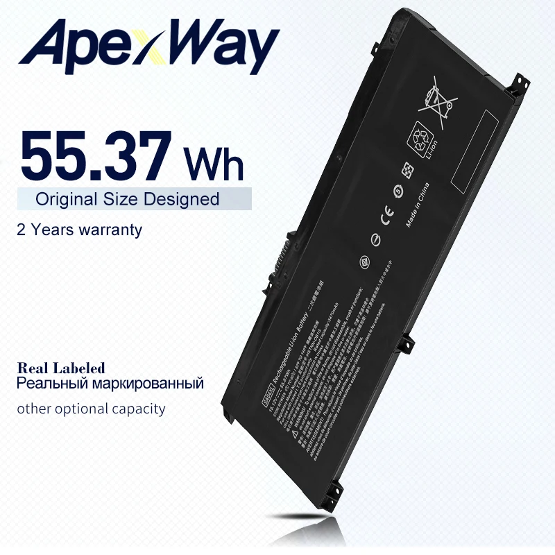 

APEXWAY NEW Battery SA04XL For HP Envy X360 15/15M-DR 15/15M-DS 17/17M-CG 17T-CG 15T-DR L43248-AC1/AC 15Z-DS HSTNN-OB1F/OB1G