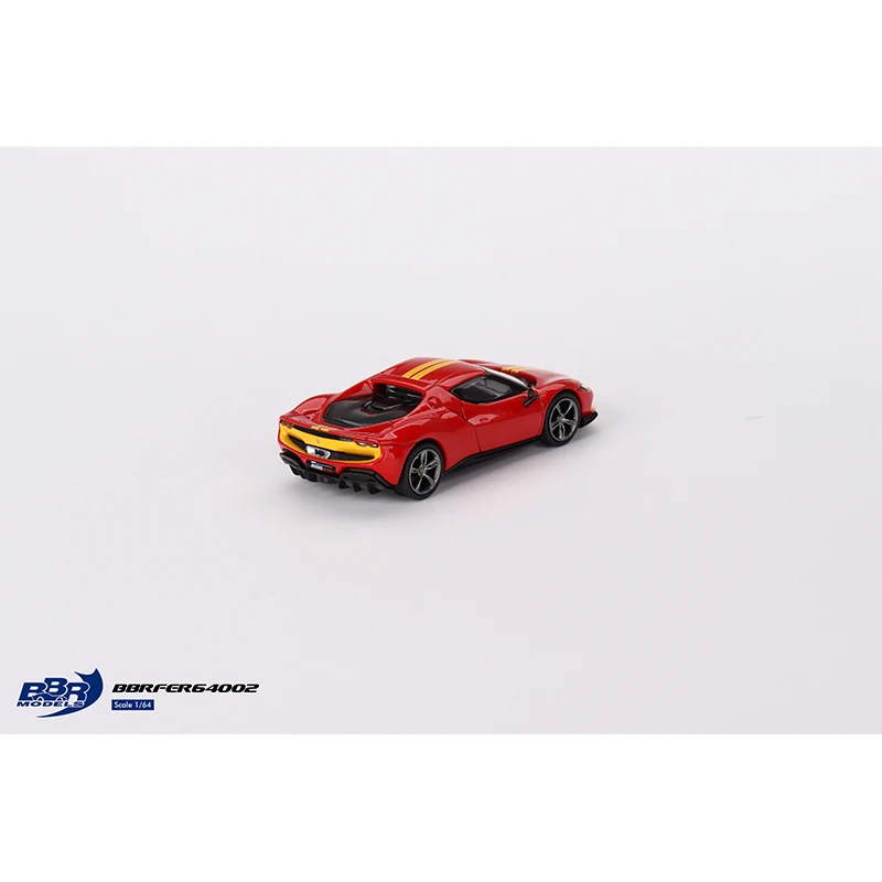 BBR In Stock 1:64 296 GTB Assetto Fiorano Rosso Corsa Diecast Diorama Car Model Collection Miniature Toys