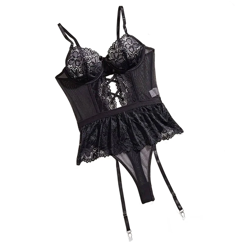 

Корректирующее фигуру кружево с открытой спиной, прозрачное сексуальное женское белье, боди, сексуальная одежда для сна