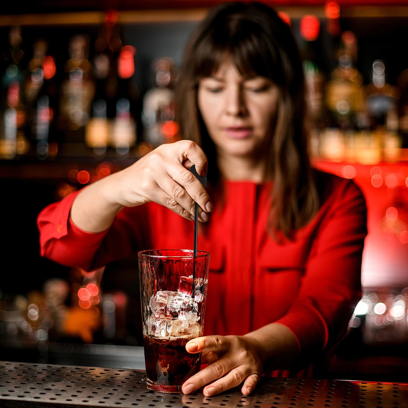 

100Pcs Cocktail Stirrer Drink Sticks Classic Swizzle Stick for Whiskey Coffee Milk Juice Bars Clubs Party Drink Stirrers