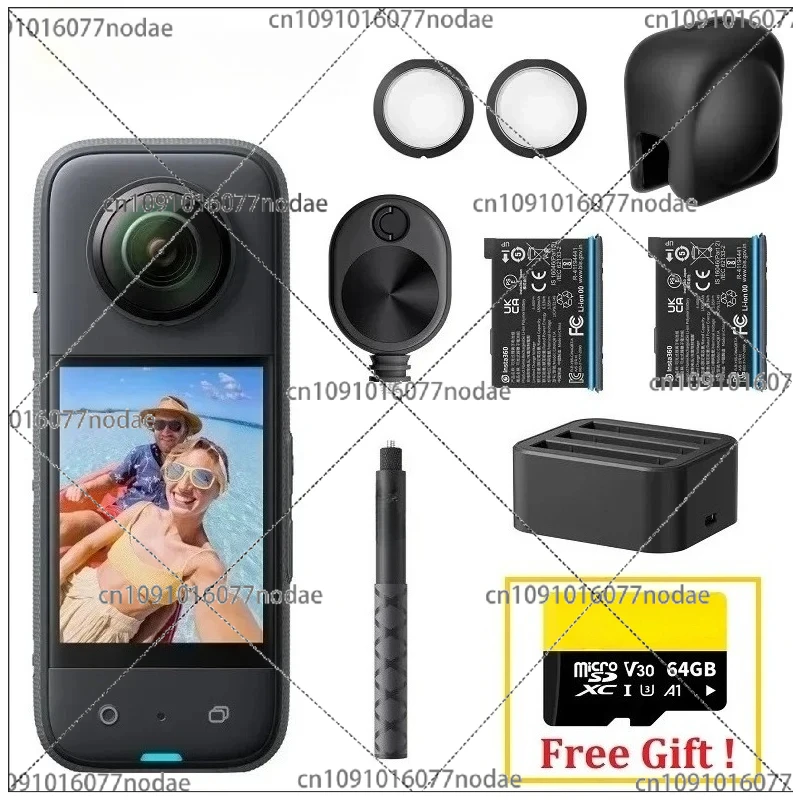 

Экшн-камера Insta360 X3, аккумулятор 1800 мАч, 5,7 К, видео, 10 м, водонепроницаемая, стабилизация потока, спортивная камера Insta 360 ONE X 3