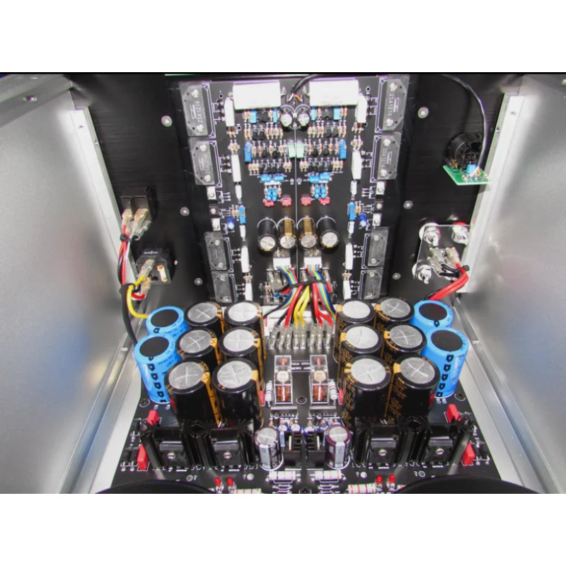 N-062 TELOS 1000 Line متوازن تمامًا سبليت نقي بعد المرحلة HiFi مكبر كهربائي يشير إلى Gaowen 550W/8 Ohm 800W/4 Ohm