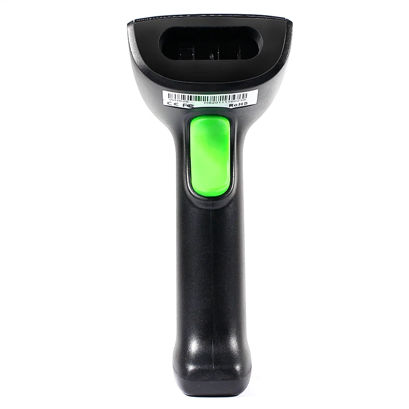 1D/2D Rechargeable Battery Wireless Barcode Scanner QR Bar Code Reader with Charging Base WHS-20