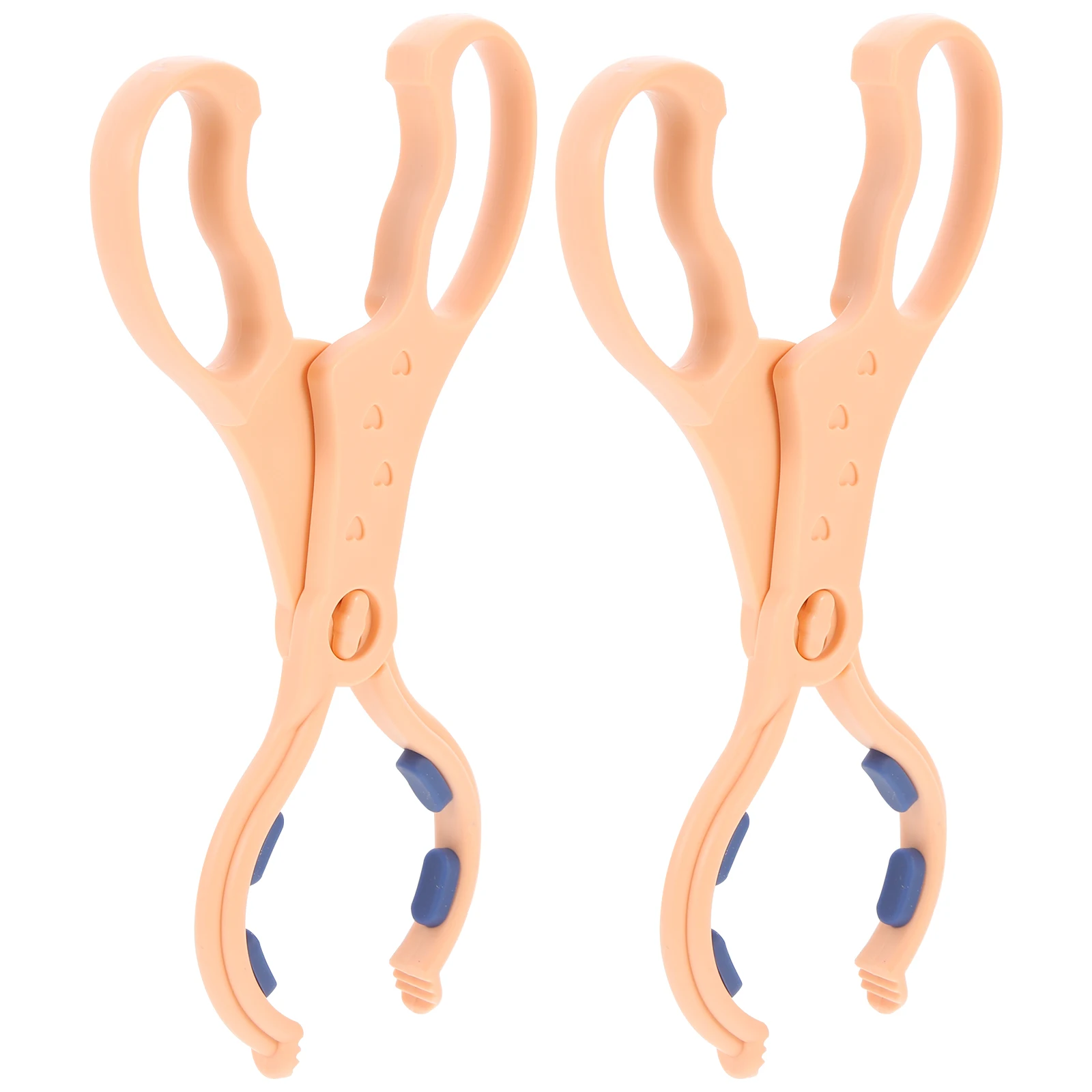 

2 Pcs Bottle Clip Tong Pacifier Hot Milk Detachable Feeding Feeder Pp Feeding-bottle Removable