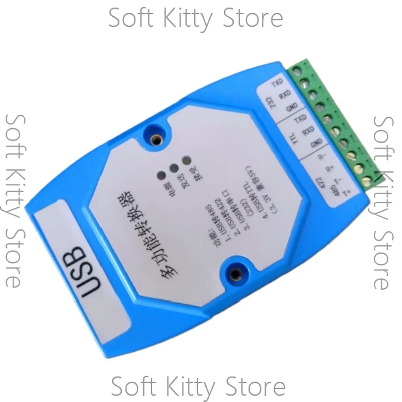 USB to rs422/485/serial port 232/TTL (5V/3.3V) photoelectric isolation surge protection FT232