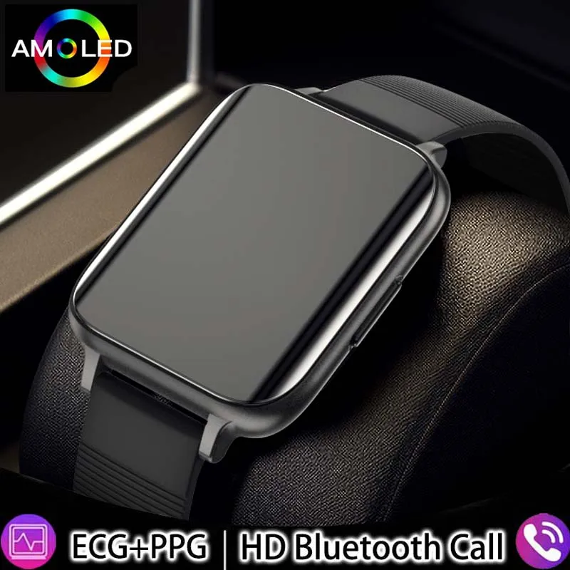 Smartwatch impermeável para homens e mulheres, chamada Bluetooth, rastreamento GPS, IP68, ECG, PPG, NFC, Huawei, Xiaomi, Android, IOS, novo, 2022