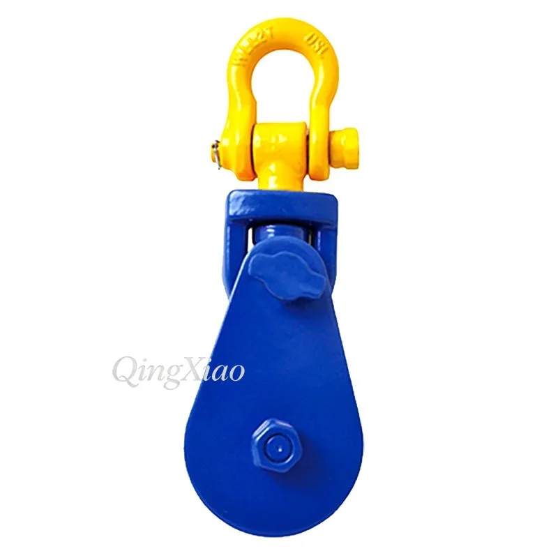 High Strength Import Quality Marine Heavy Lifting Block Heavy Guide Shackle American Type Fixed Movable Pulley Lifting Tool view 4