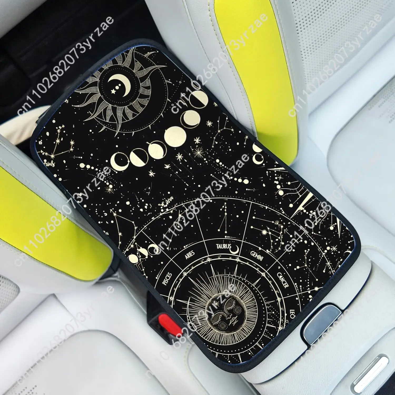 

Celestial Bodies Constellations Universal Car Armrest Cushion High Quality Non-Slip Car Armrest Cover Car Interior Accessories