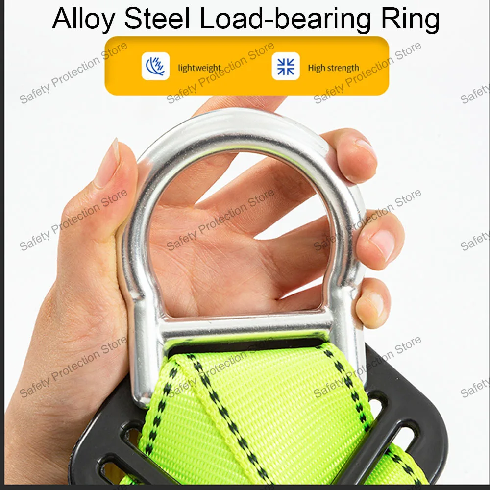 High Altitude Work Safety Harness Full Body Safety Belt Outdoor  Climbing Training Electrician Construction Protective Equipment