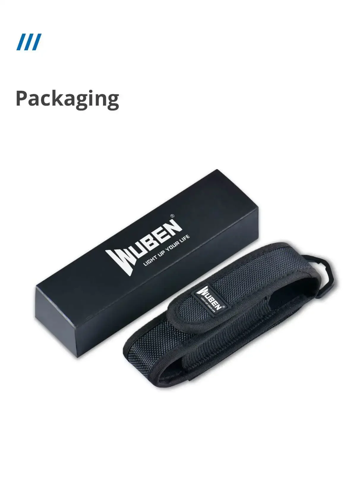 WUBEN C3 Tragbare Outdoor-Taschenlampe, 1200 Lumen, Typ C, wiederaufladbar, EDC, wasserdicht, mit 18650-Akku, für Camping, Jagd – Detail 21