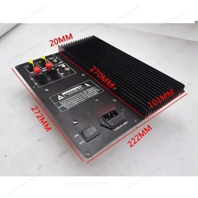 LK_600W High Power Bass Amplifier Board 110V/220V Home Subwoofer Amp Module Pure Bass Audio DIY Kit