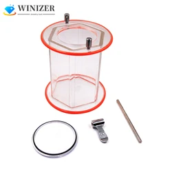 KT2000/KT6808 Barrel Drum Clear for Roller Polishing Machine Fitting Small Jewelry Rotary Tumbler Replacement Kit