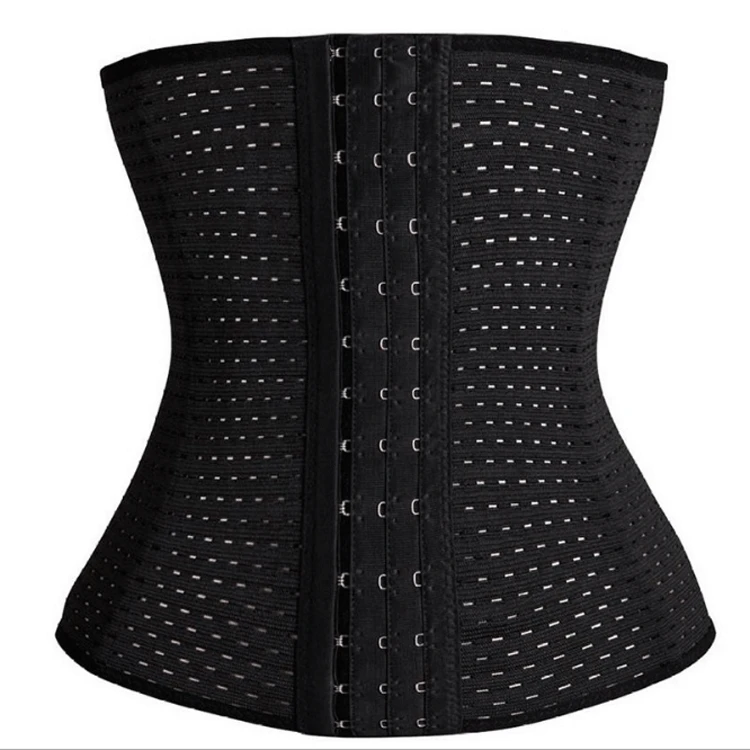 

Belly Band Women's Postpartum Waist-Slimming Corset Breathable Hollow-out Waist Shaping Belt Three Breasted Sports Waist Seal