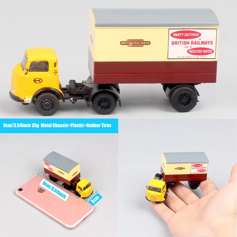 BB Base Giocattolo Scala 1/76 Calibro OO Leyland Van Commer 2 Albion Camion a pianale Camion Carrello elevatori ferroviari britannici Karrier Bantam Modello di auto