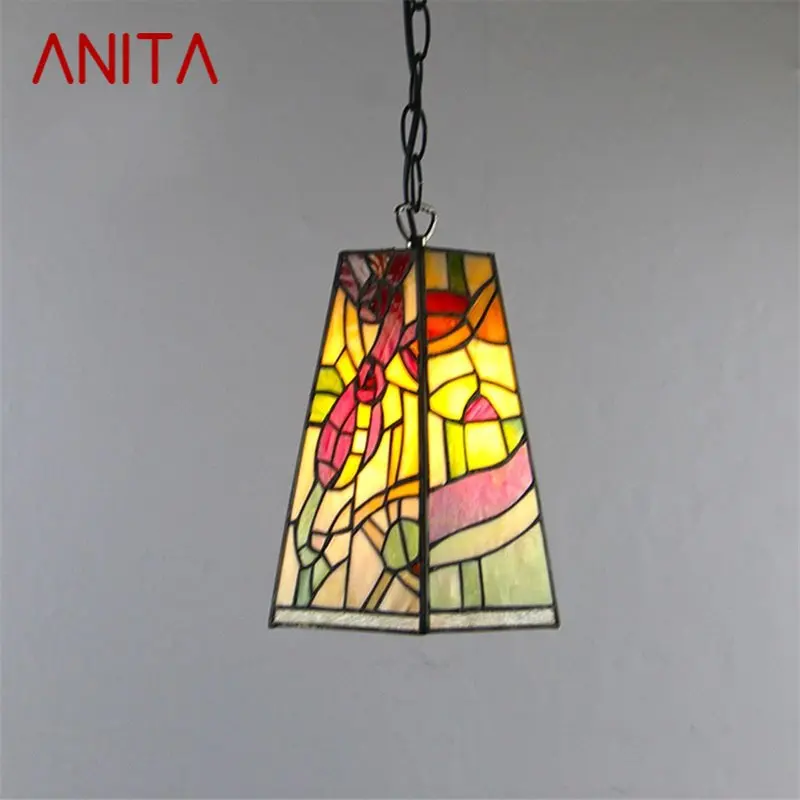 

ANITA Retro Pendant Light Contemporary LED Lamp Creative Fixtures Decorative For Home Dining Room