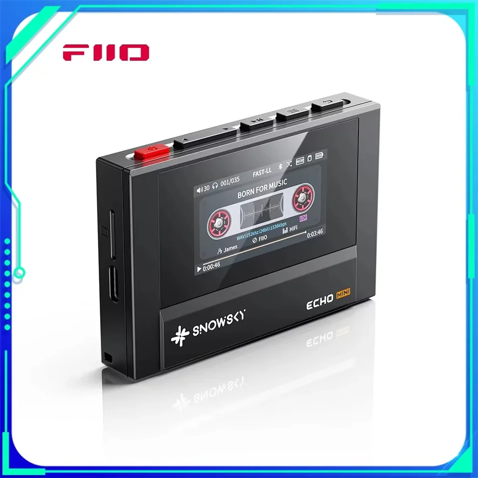 FiiO SnowSky ECHO MINI ロスレス音楽プレーヤーポータブル Bluetooth
