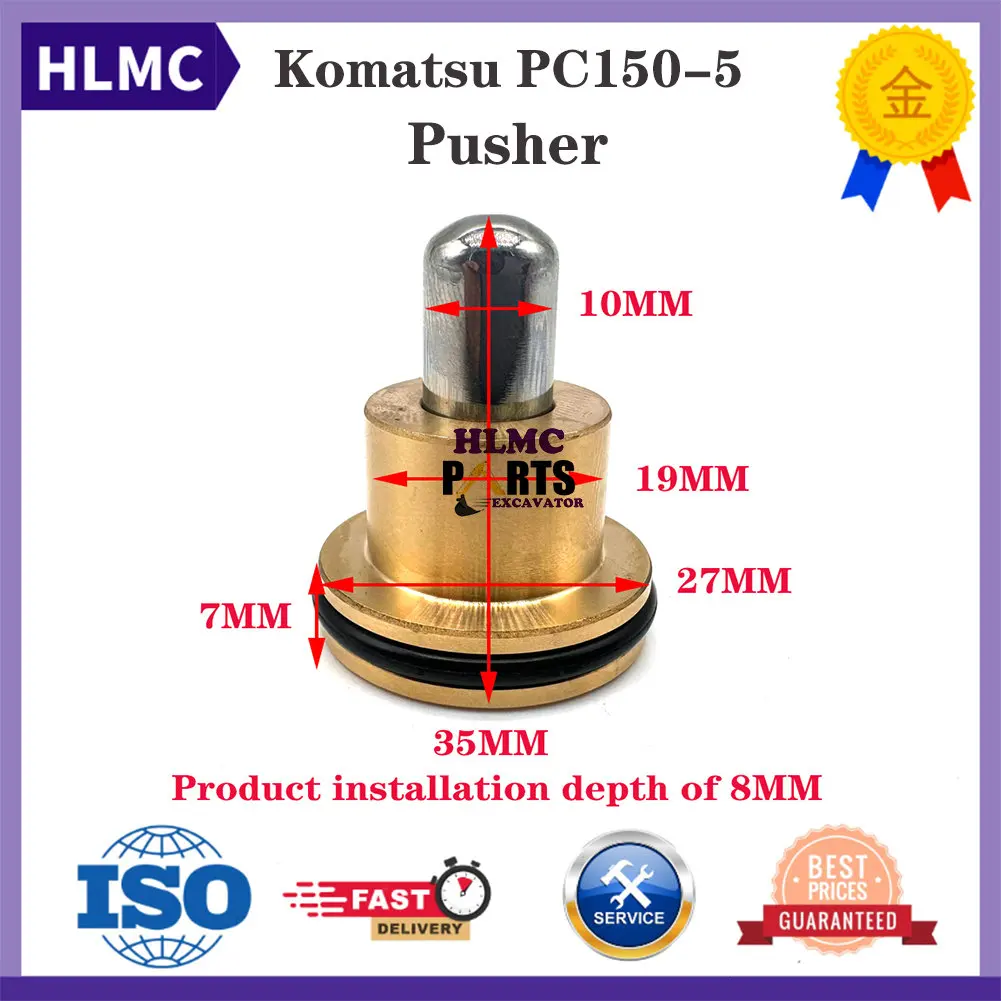 Excavator Hydraulic Joystick Pusher For PW130 PC150-5 Hydraulic Joystick