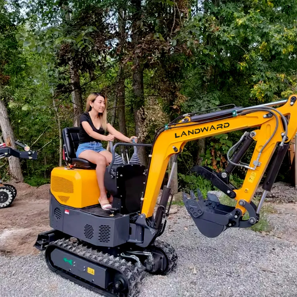 Customized 1Ton Small Crawler Excavator EPA Euro 5 Agricultural 1000KG Bagger Wholesale High Quality Home Use Mini Diesel Digger