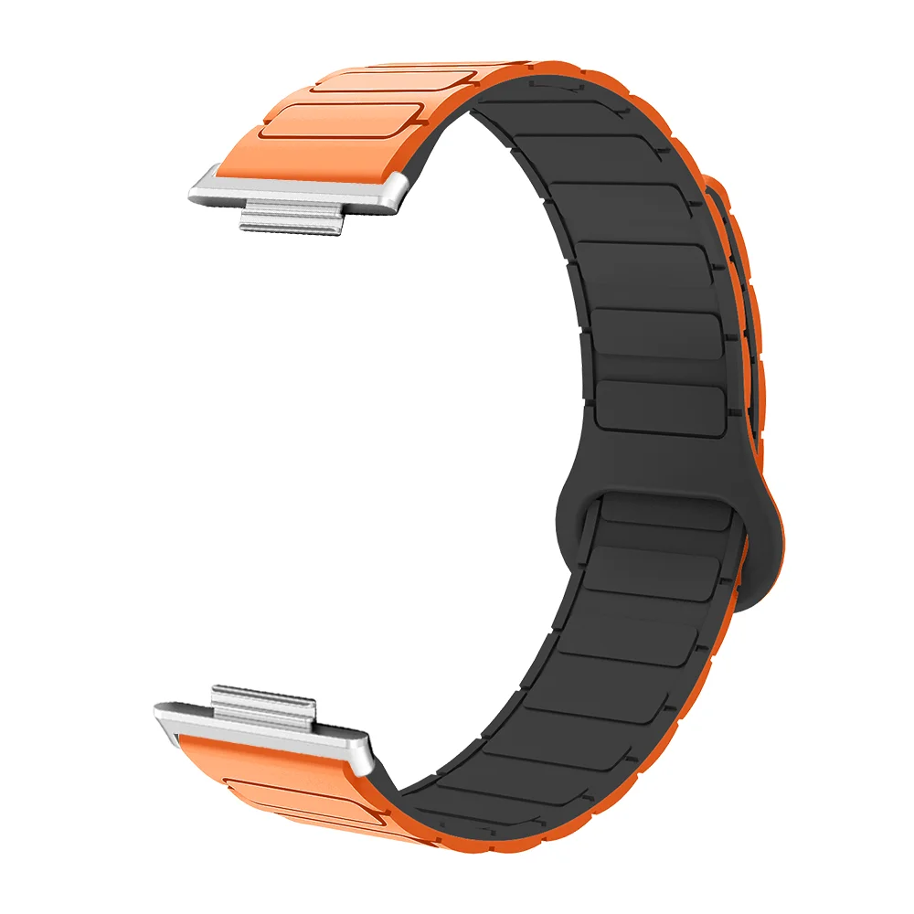 

20mm Magnetic Band For Huawei Watch Fit2 Armor Style Quick Release Waterproof Silicone Sport Watch Strap Man Woman Bracelet