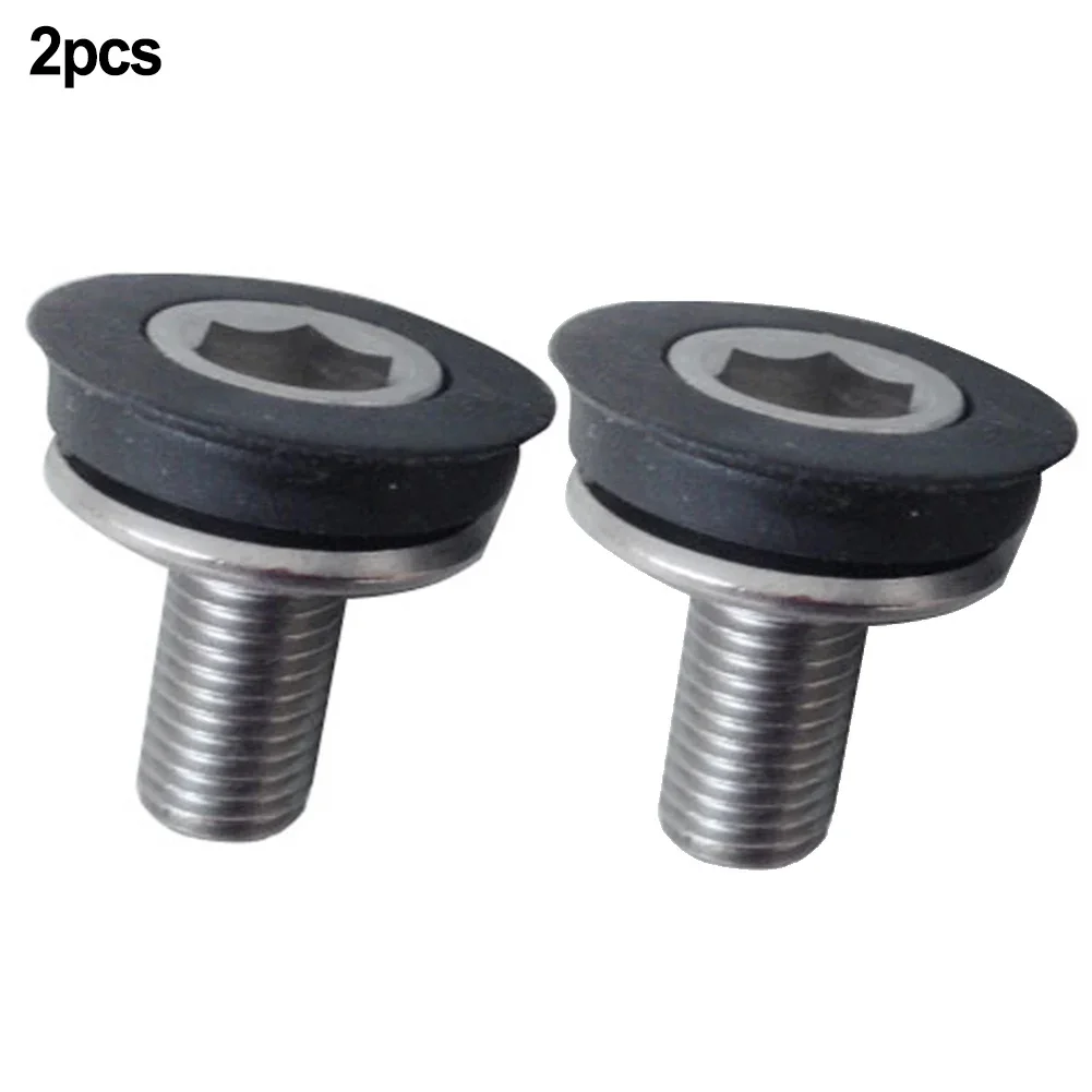 2pcs Bicycle Bottom Bracket Axle Bolts Bike Alan Crank Screws MTB Road Bike Cranksets M8 Screw Cycling Accessories