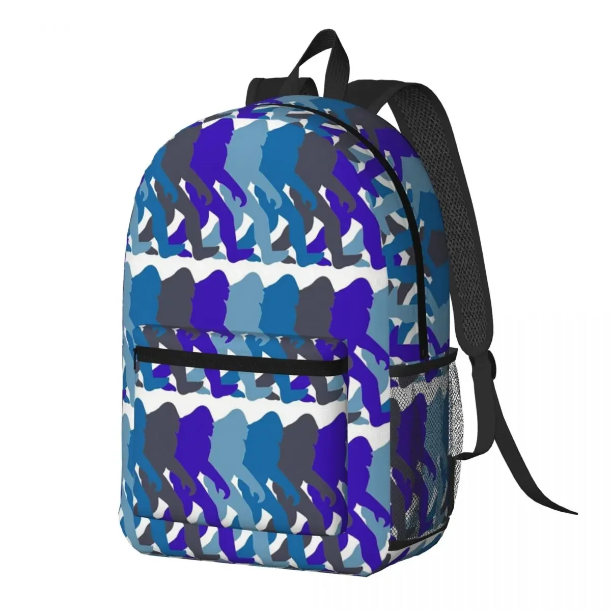 Hiking Gorilla Sasquatch Silhouette Backpack Daypack Large Capacity Boys Girls BookBag School Bag Shoulder Bags for Men Women