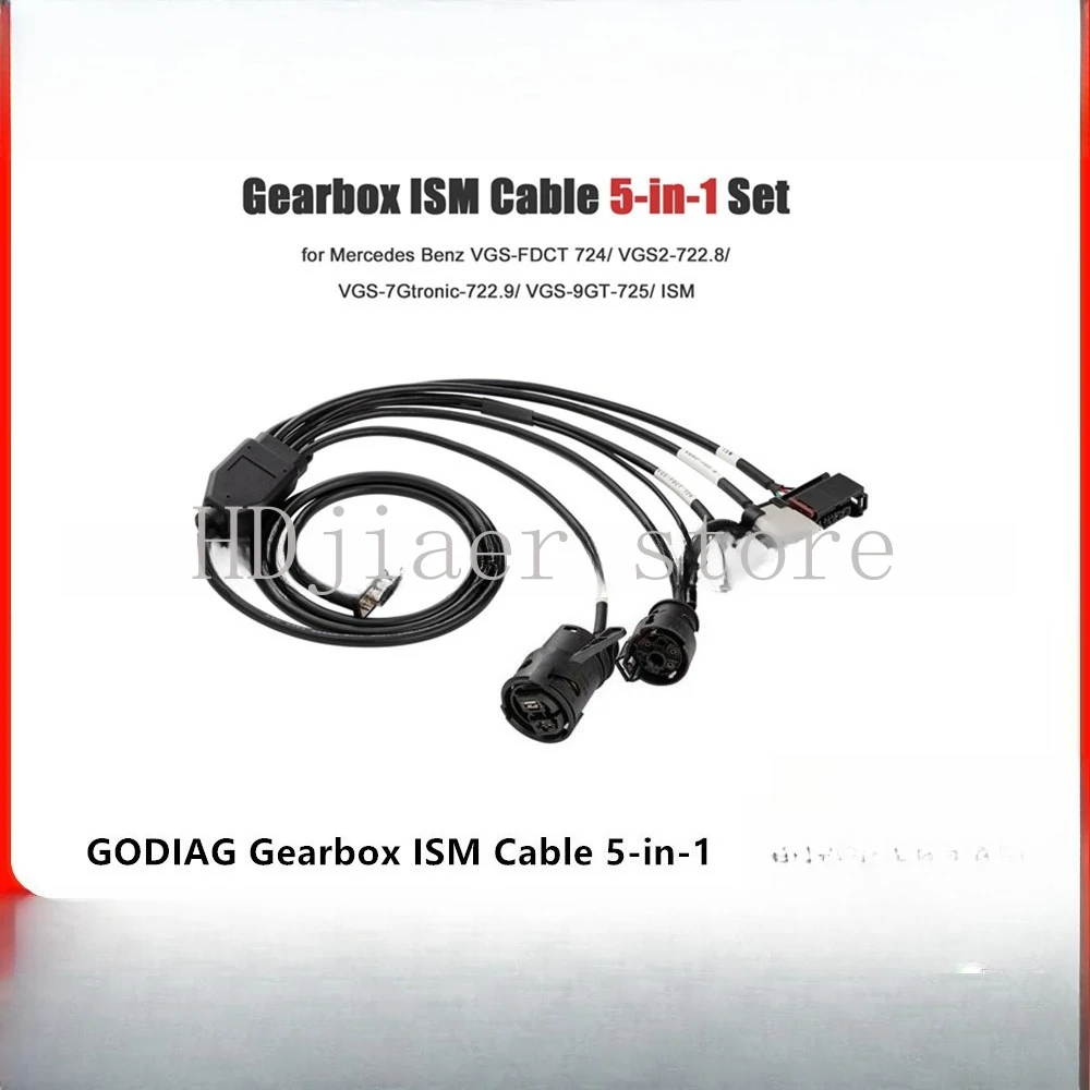 

GODIAG Gearbox ISM Cable 5-in-1 Set for Mercedes-Benz Gearbox Adapter