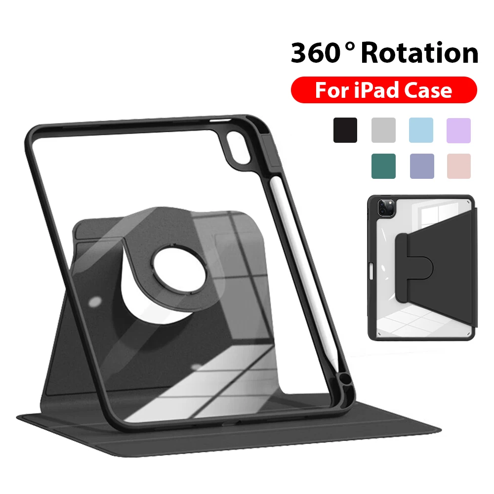 

Case For iPad A16 Air 11 13 M3 2025 5 4 10th 10 9th Generation For Ipad Pro 13 12.9 11 M2 M4 Mini 6 7 10.2 10.9 Protective Cover