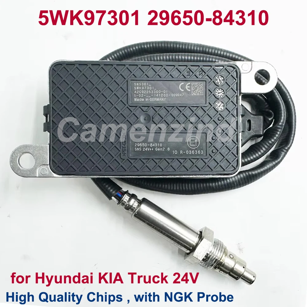 

29650-84310 5WK97301 2965084310 New 24V Nitrogen Oxide NOx Sensor For KIA Hyundai E-Aerotown Mighty Mega Trago Xcient Truck