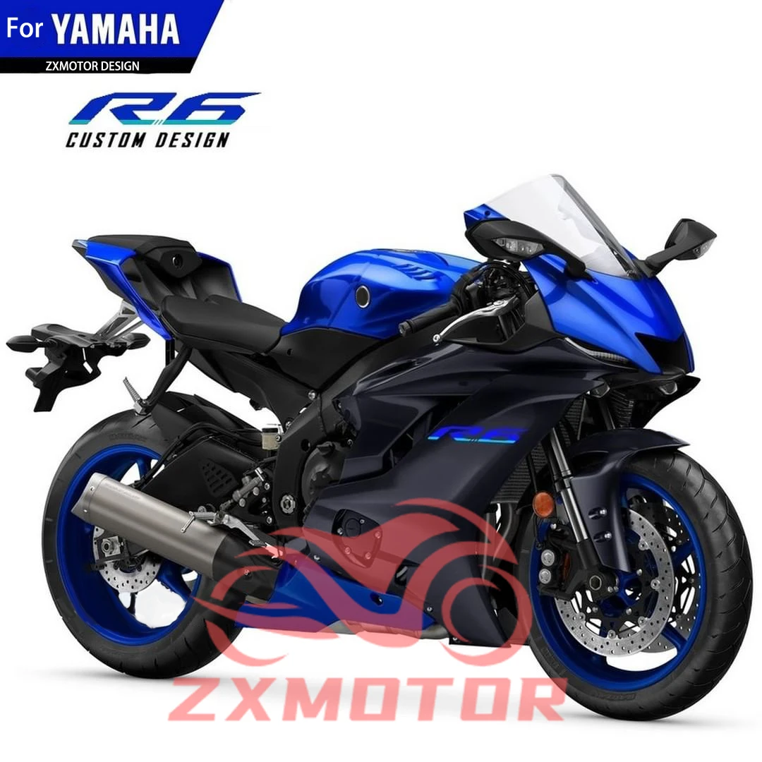 Designed Fairings for YAMAHA R6 2017 2018 2019 2020 2021 2022 2023 Motorcycle Fairing Kit  full set