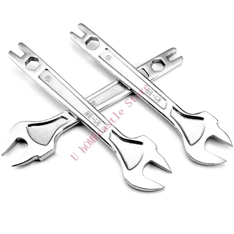 63HF Useful Steel Scaffold Tool Fixed Head Ratchet Wrench For Construction Workers