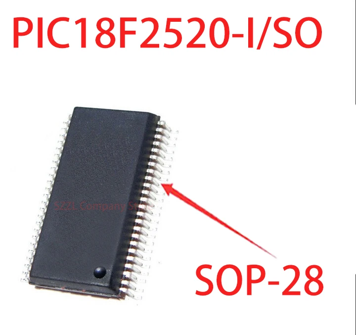 (5-10piece)100% New PIC18F2520-I/SO PIC18F2520 I/SO sop-28 Chipset Free shipping