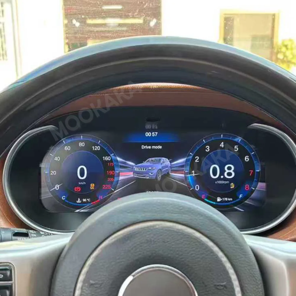 

Цифровая приборная панель для Jeep Grand Cherokee 2011-2013, ЖК-дисплей, измерительные приборы, одометр, спидометр, виртуальная приборная панель