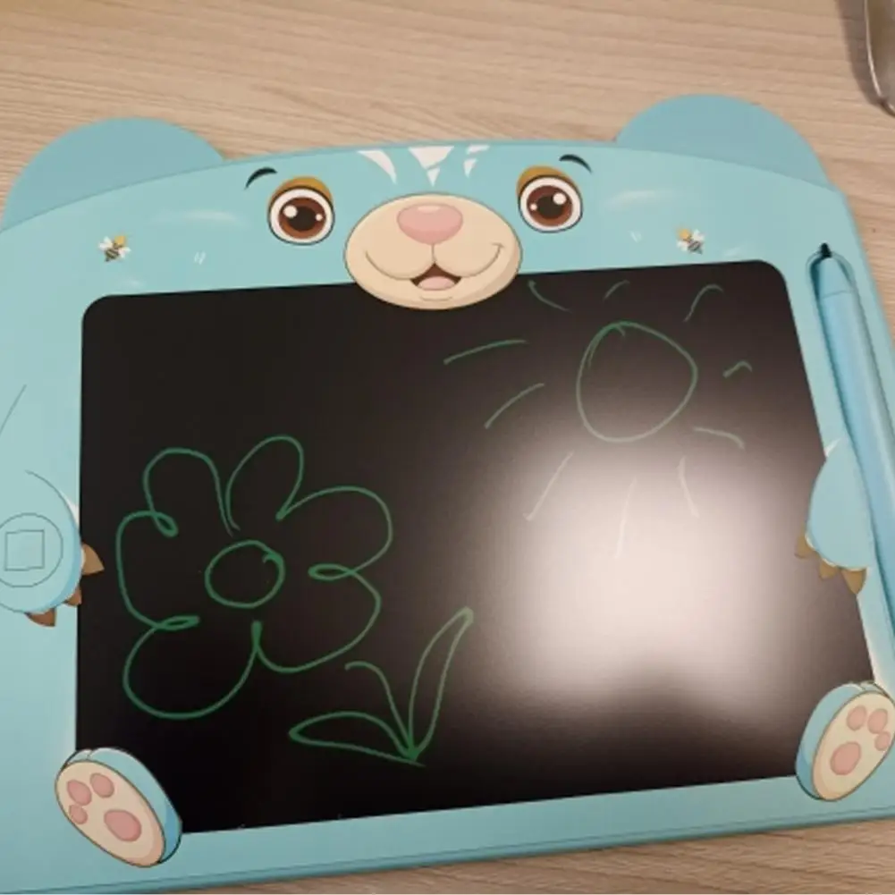 Writing Tablet Cartoon Erasable Plastic Learning Educational Toy Doodle Board for Toddler