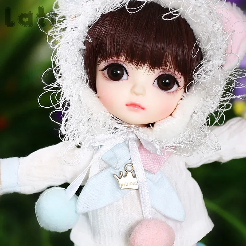 New Arrival Lati Yellow Happy 1/8 BJD SD YoSD Doll High Quality Cute Girl Toys Joint Doll